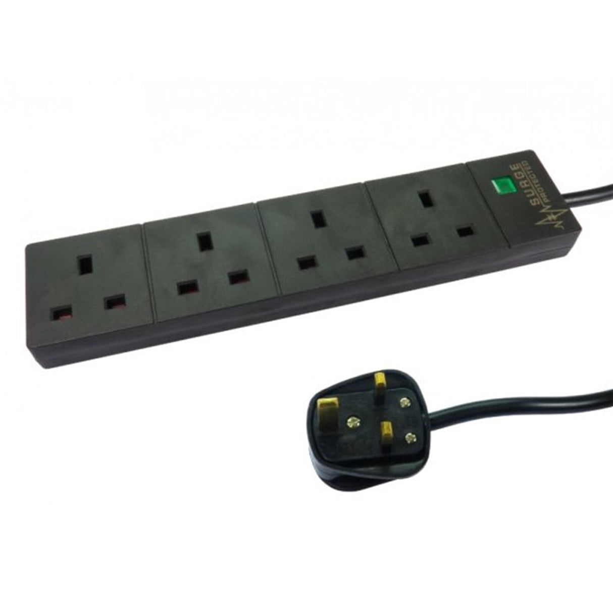 Target RB-02M04SPDBLK power extension 2 m 4 AC outlet(s) Indoor Black