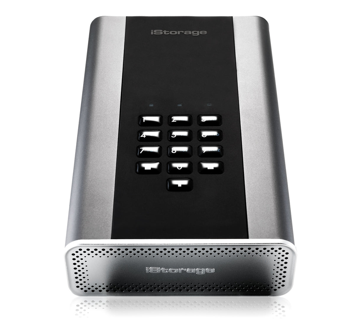 iStorage diskAshur DT² HDD 10TB | Secure Portable Desktop Drive |FIPS 140-2 Level 3 certified | AES-XTS 256-bit Hardware Encryption | Common Criteria EAL5+ (Hardware Certified) | PIN protected | OS & Platform Independent |GDPR, TAA Compliant|Brute force h