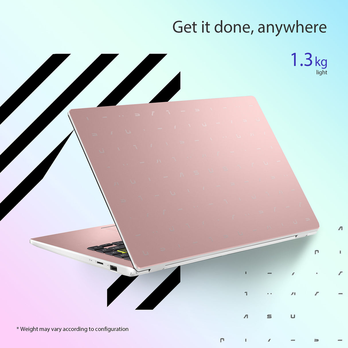 ASUS Vivobook Go 14 E410KA-EK592WS Intel® Celeron® N N4500 Laptop 35.6 cm (14") Full HD 4 GB DDR4-SDRAM 128 GB eMMC Wi-Fi 5 (802.11ac) Windows 11 Home in S mode Pink gold