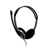 V7 HA212-2EP headphones/headset Wired Head-band Calls/Music Black, Silver
