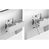 StarTech.com Six-Monitor Desk Mount with Crossbar, Up To 32-inch Computer Screens, Max 17.6lb (8kg) each, Dual Column, C-clamp/Grommet, Height Adjustable