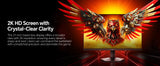 Koorui G2721P computer monitor 68.6 cm (27") 2560 x 1440 pixels Quad HD Black