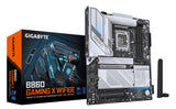 GIGABYTE B860 GAMING X WIFI6E Motherboard - Intel Core Ultra Series CPUs, 12+1+2+1 Phases VRM, up to 9066MHz DDR5, 1xPCIe 5.0 + 2xPCIe 4.0 M.2, 2.5GbE LAN, WIFI 6E, USB4