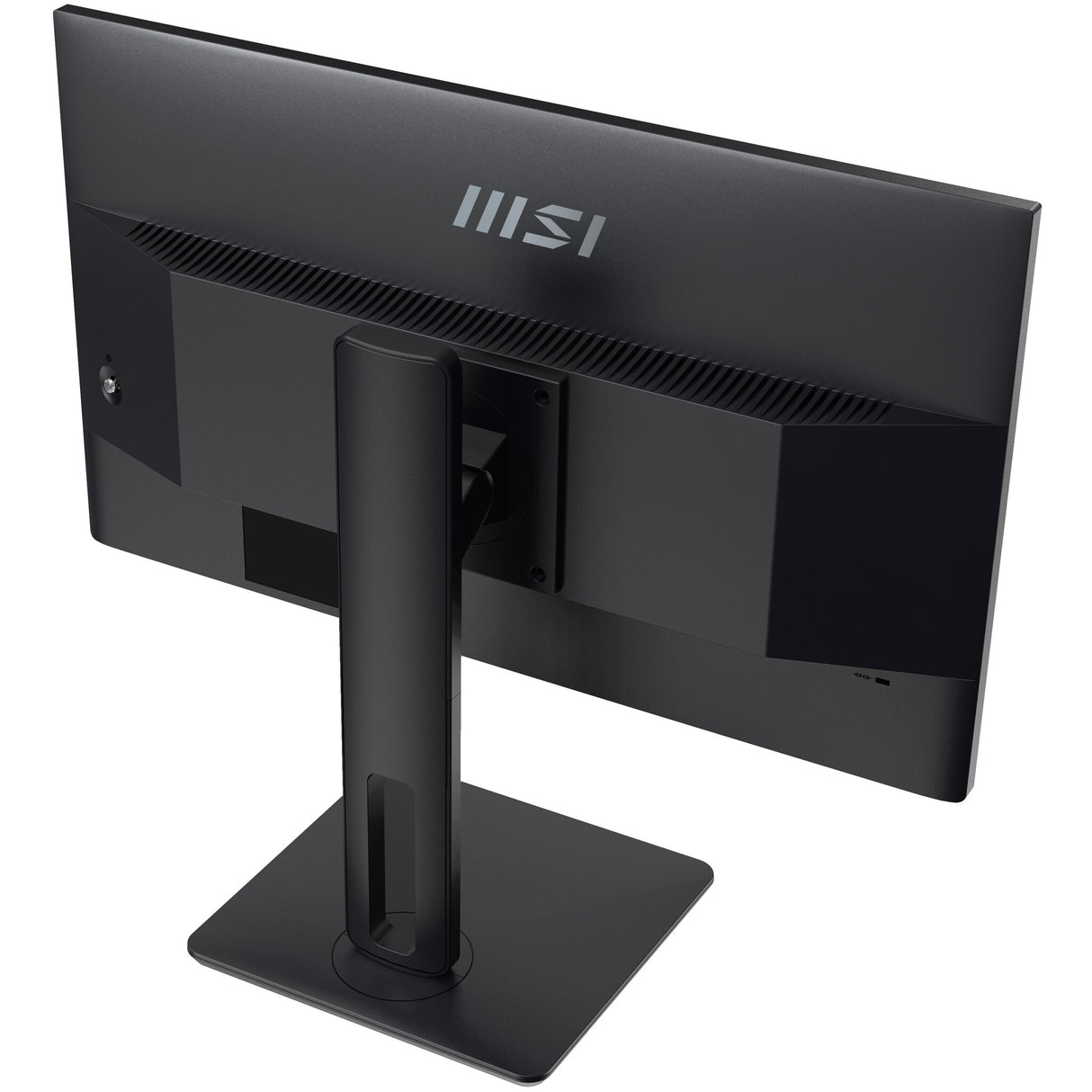 MSI Pro MP245PG 24 Inch Monitor, FHD (1920 x 1080), 100Hz, IPS, 1ms, 1x HDMI 1.4b, 1x DP 1.2a output, 1x D-Sub(VGA), Built-in Speakers, Anti-Glare, Anti-Flicker, Less Blue light, TÜV Certified, VESA, Kensington, 4-way adjustable stand, Black