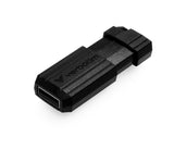 Verbatim PinStripe - USB Drive 128 GB - Black