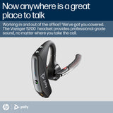 POLY Voyager 5200 USB-A Bluetooth Headset +BT700 dongle