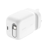 Belkin Retractable GaN Wall Charger 45W