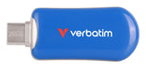 Verbatim Plectra USB-C Flash Drive Blue 256GB