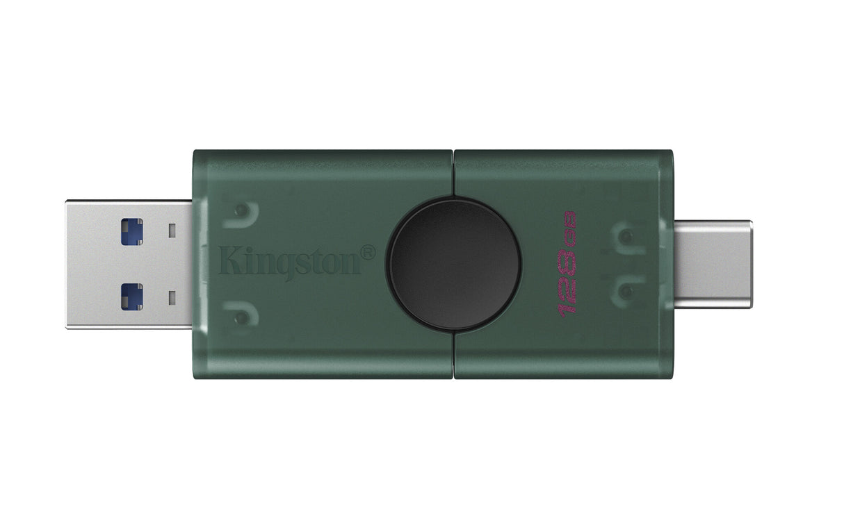 Kingston Technology DataTraveler 128GB USB-A + USB-C 3.2 Gen 1 DuoG2