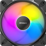 Antec Tranquil 120 ARGB 3-Pack Case Fans with Controller - 120mm High Performance PWM Fans with Addressable RGB Lighting and Fan Control Hub