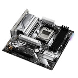 ASRock B650M Pro RS AMD AM5 Socket Motherboard, Micro-ATX, 4x DDR5 Slots, 3x M.2 Sockets, 2x USB-C Port, Fitted I/O Shield, 2.5GbE LAN, 1x DisplayPort / 1x HDMI Port