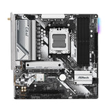 Asrock B650M PRO RS WIFI, AMD B650, AM5, Micro ATX, 4 DDR5, HDMI, DP, LAN 2,5G, Wi-Fi 6E, PCIe4, RVB, 3x M.2