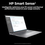 HP ZBook Power G11 Intel Core Ultra 9 185H Mobile workstation 40.6 cm (16") WUXGA 32 GB DDR5-SDRAM 1 TB SSD NVIDIA RTX 3000 Ada Wi-Fi 6E (802.11ax) Windows 11 Pro AI PC, AI Workstation Silver