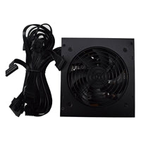 CRONUS 500W ATV ECO PSU, 120mm Silent Cooling Fan, 80 PLUS Bronze, Non Modular, Flat Black Cables, White Box