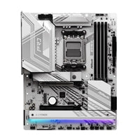 ASRock X870 PRO RS AMD AM5 Socket Motherboard, ATX, 4x DDR5 Slots, 3x M.2 Sockets, 3x USB-C Port, Fitted I/O Shield, 2.5GbE LAN, 1x HDMI Port / 2x USB-C (USB4)