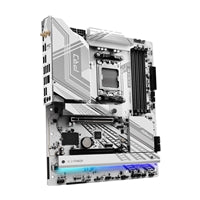 ASRock X870 PRO RS WIFI AMD AM5 Socket Motherboard, ATX, 4x DDR5 Slots, 3x M.2 Sockets, 3x USB-C Port, Fitted I/O Shield, 2.5GbE LAN, Wi-Fi 7, 1x HDMI Port / 2x USB-C (USB4)