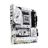 ASRock X870 STEEL LEGEND WIFI AMD AM5 Socket Motherboard, ATX, 4x DDR5 Slots, 3x M.2 Sockets, 3x USB-C Port, Fitted I/O Shield, 2.5GbE LAN, Wi-Fi 7, 1x HDMI Port / 2x USB-C (USB4)