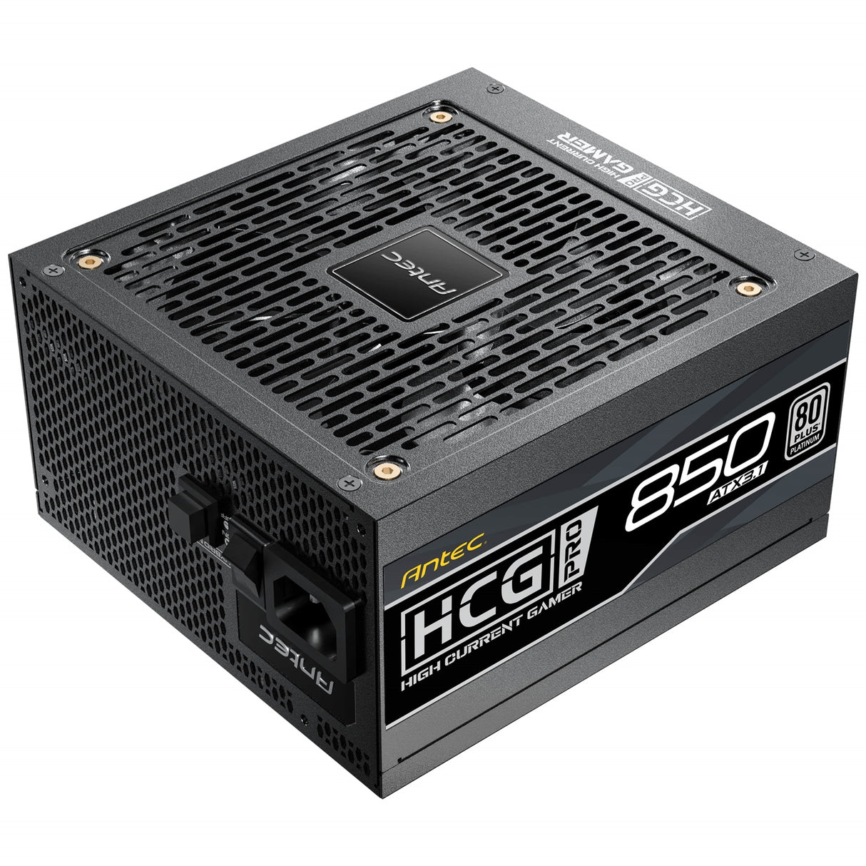 Antec HCG850 PRO Platinum ATX 3.1 Power Supply - 850W, Fully Modular, 80 PLUS Platinum Certified, Silent Fan, High-Performance Gaming PSU