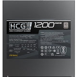 Antec HCG1200 PRO Platinum ATX 3.1 Power Supply - 1200W, Fully Modular, 80 PLUS Platinum Certified, Silent Fan, High-Performance Gaming PSU