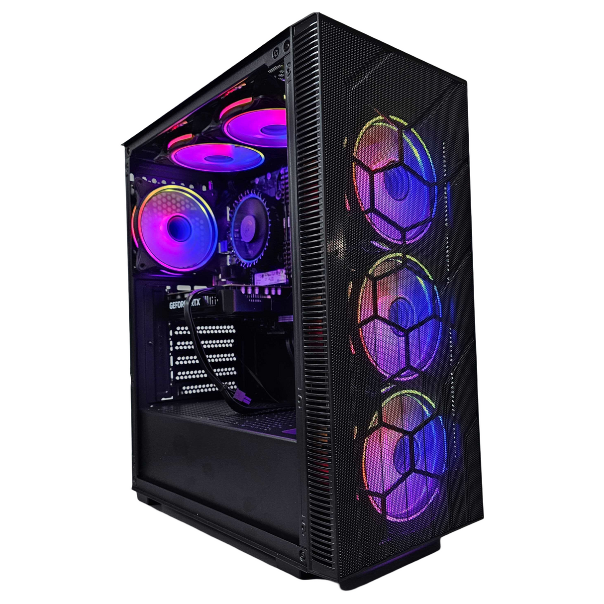 DCG vacío RGB | Intel Core i5-10400F | NVIDIA RTX 3060 12GB | 16 GB de RAM | SSD de 500 GB | Ventanas 10/11 | PC para juegos