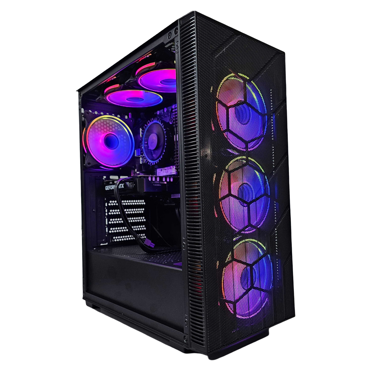 DCG Nitro - i5 12400F, 16GB DDR4, RTX 4060 8GB, 500GB SSD, 27" 165Hz Monitor Gaming PC Bundle