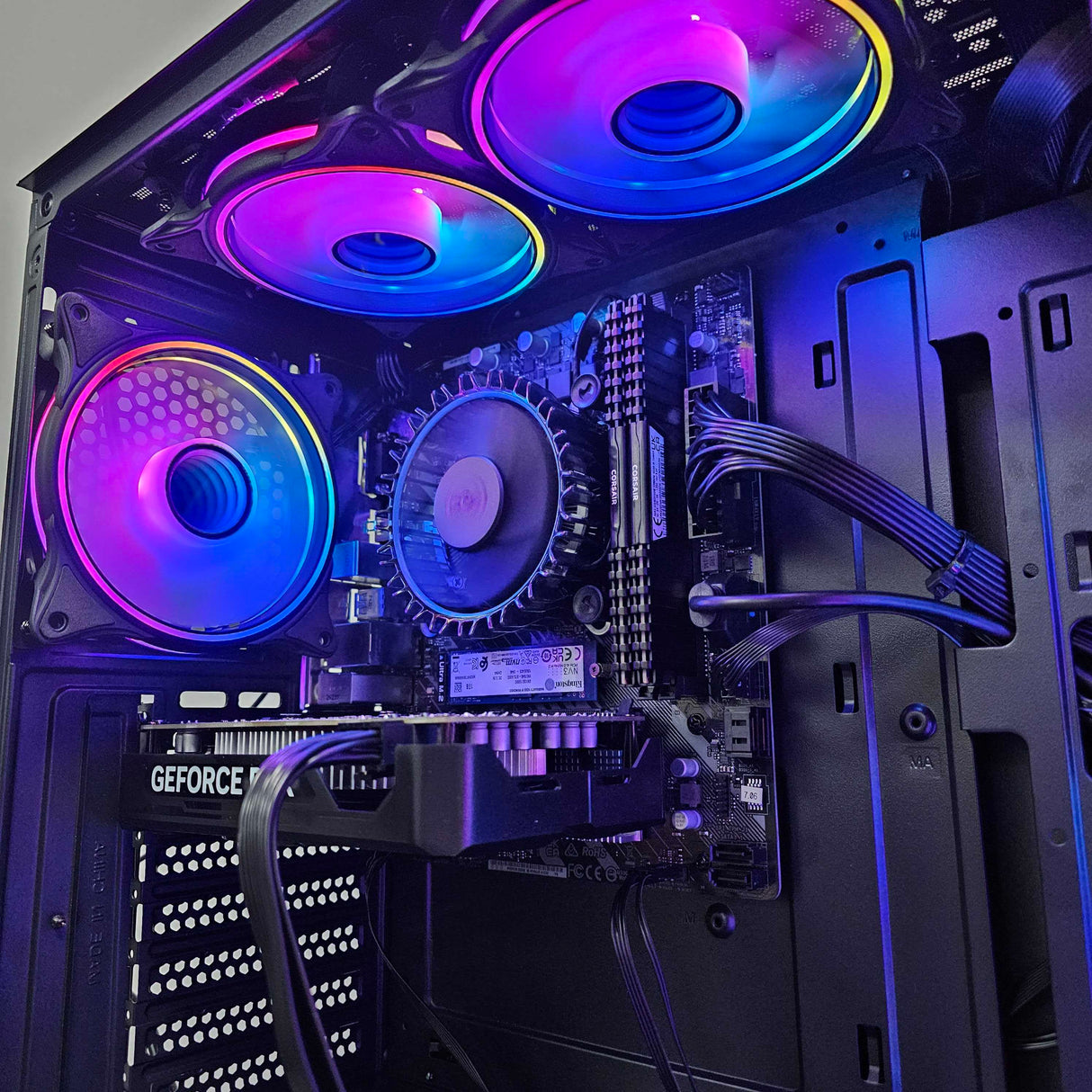 DCG vacío RGB | Intel Core i5-10400F | NVIDIA RTX 3060 12GB | 16 GB de RAM | SSD de 500 GB | Ventanas 10/11 | PC para juegos