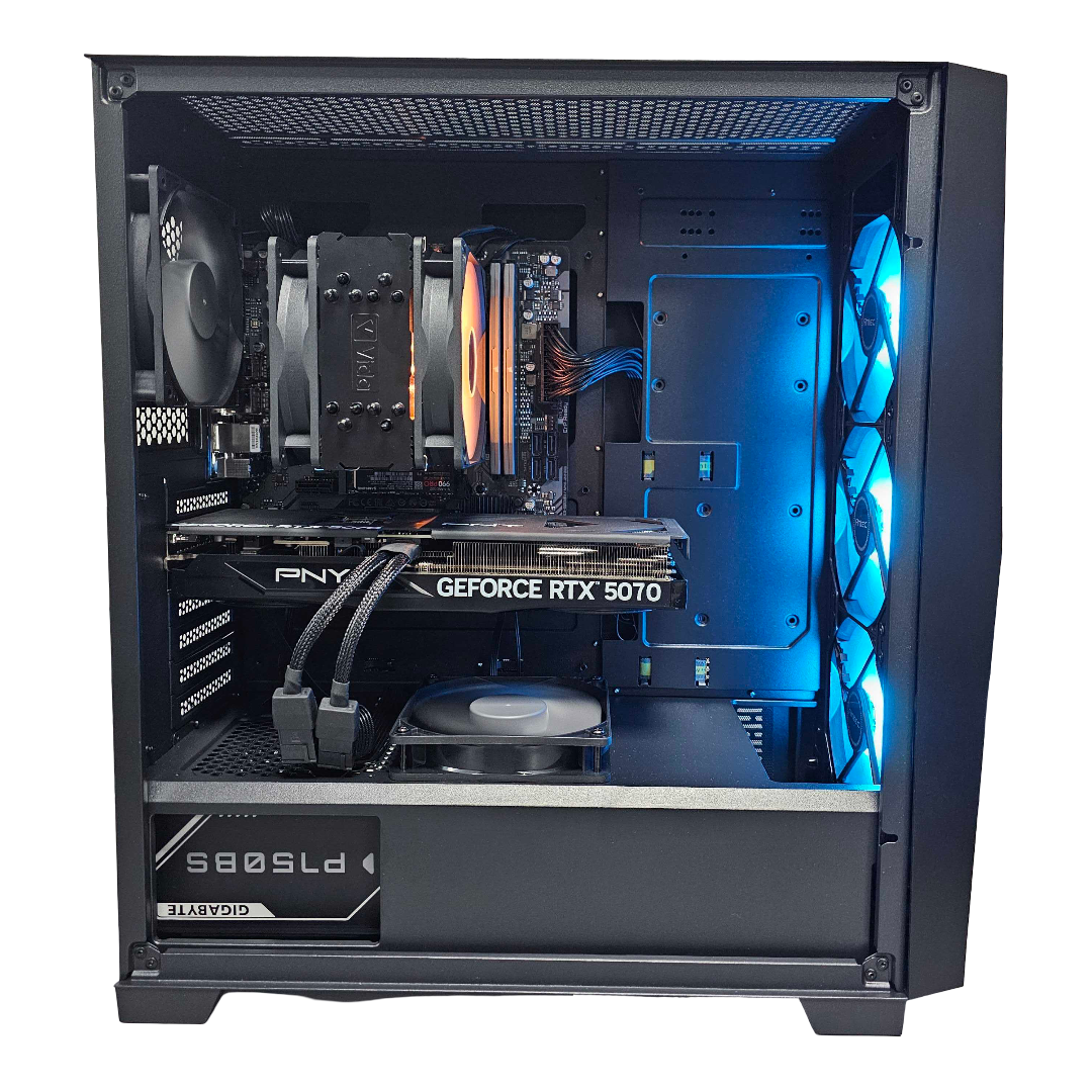 Flash DCG | AMD Ryzen 5 5600G | NVIDIA RTX 3050 8 Go | 16 Go de RAM | Disque SSD de 500 Go | Windows 10/11 | PC de jeu