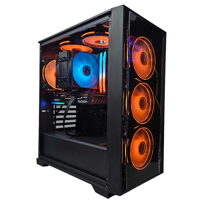 DCG Vanguard - Ryzen 5 7600X, 16GB DDR5, RX 9060 XT 16GB, 500GB SSD, Win 11, AMD Gaming PC