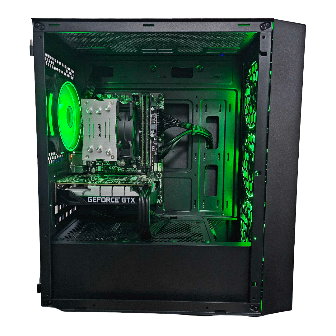 DCG Respawn - Xeon E3 (i7 Equivalent), 16GB DDR3, GTX 1650 Super 4GB, 1TB SSD, Refurbished PC