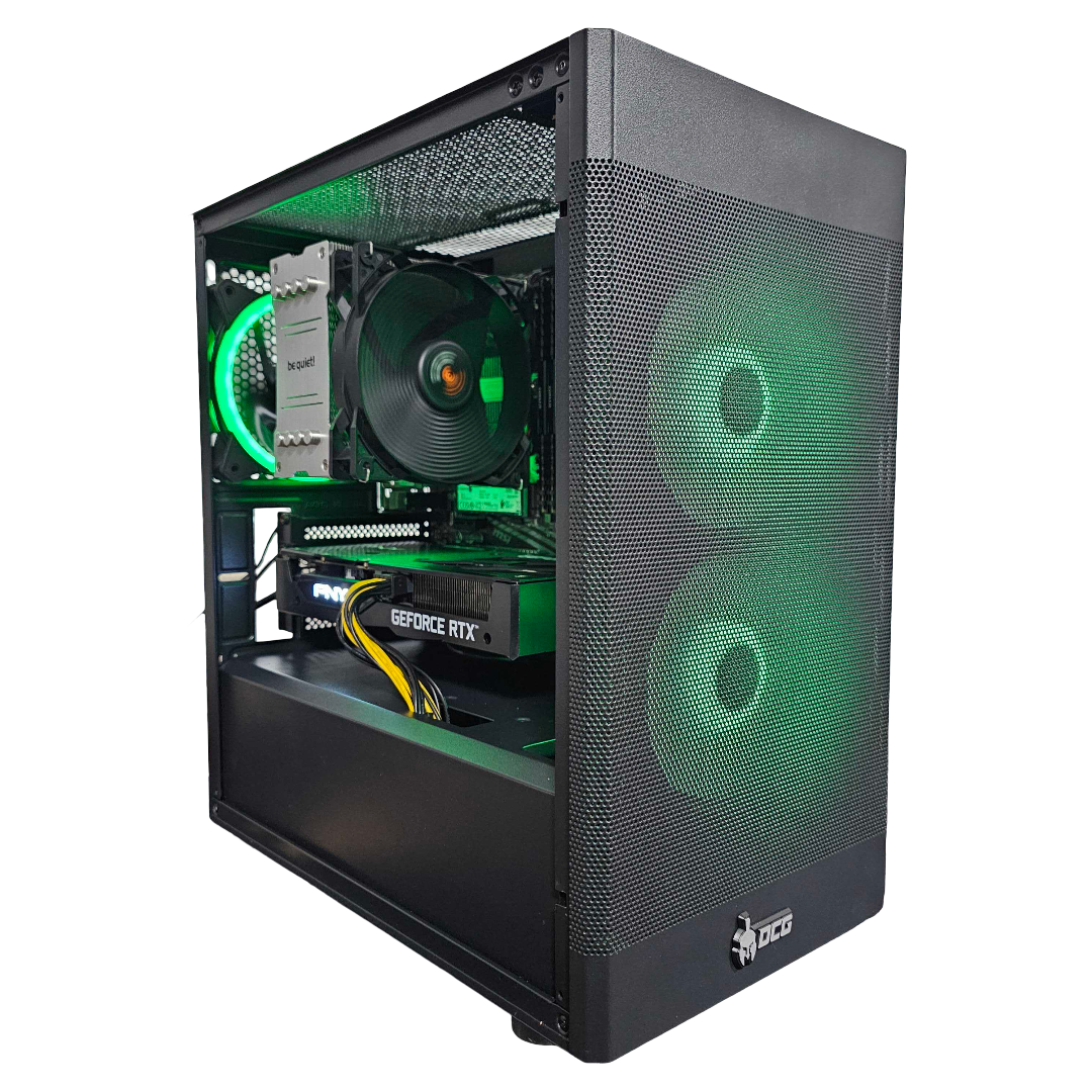 DCG Respawn - Ryzen 5 5600X, 16GB DDR4, RTX 3060 Ti 8GB, 500GB SSD, Refurbished PC