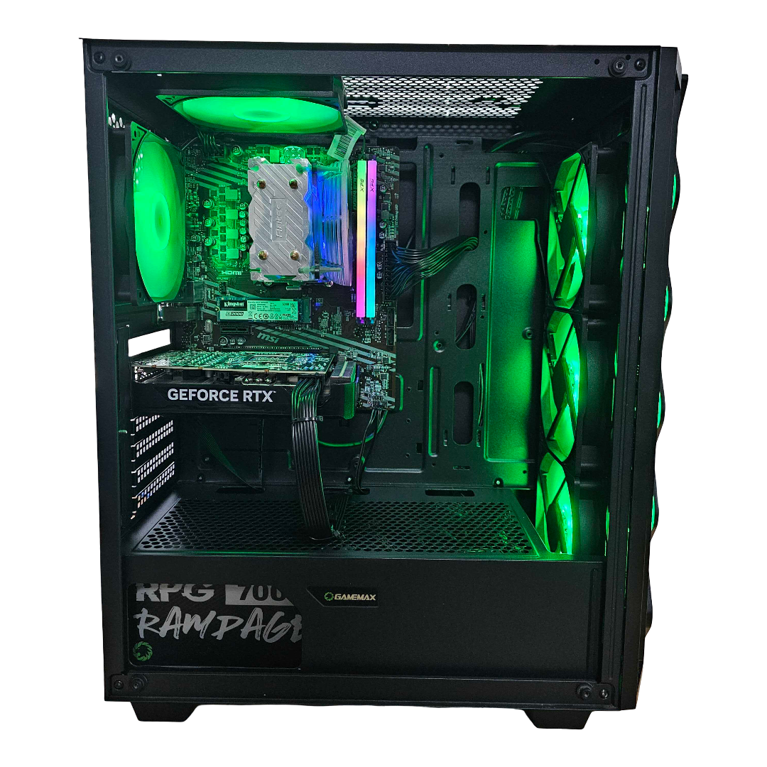 DCG Respawn - Ryzen 5 3600, 16GB DDR4, RTX 4060 Ti 8GB, 500GB SSD, Refurbished PC