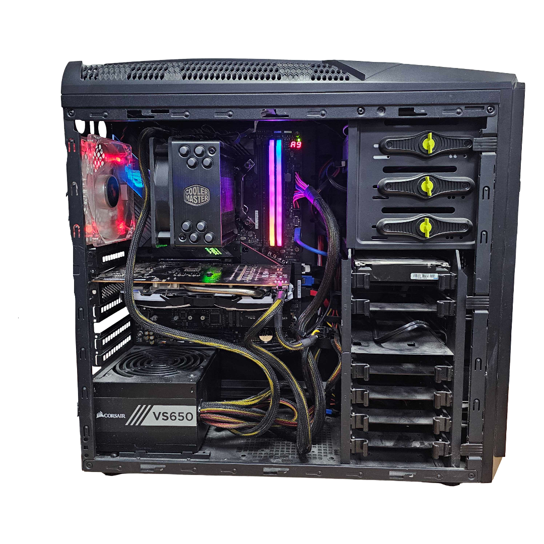 DCG Respawn - Intel i7-11700K, 32GB RGB DDR4, AMD RX 6600 8GB, 2TB SSD, 2TB HDD, Refurbished PC