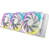 ANTEC Vortex 360 ARGB AiO Liquid CPU Cooler, White, Universal Socket, 360mm Radiator, PWM 2000RPM Fusion ARGB Cooling Fans, Addressable RGB LED Lighting with Suspended Spiral Pump Head Design