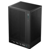 Deepcool CH170 Digital Mini-ITX Case - High Airflow, Supports Water Cooling, Ultra-Quiet Operation, Compact Design for Efficient Space Management
