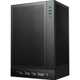 Deepcool CH170 Digital Mini-ITX Case - High Airflow, Tempered Glass Side Panel, Supports Water Cooling, Ultra-Quiet Operation, Compact Design for Efficient Space Management