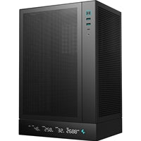 Deepcool CH170 Digital Mini-ITX Case - High Airflow, Supports Water Cooling, Ultra-Quiet Operation, Compact Design for Efficient Space Management