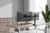 Neomounts DS60-600BL2 Monitor arm 10-32" - Quick-fix - 180°-stop