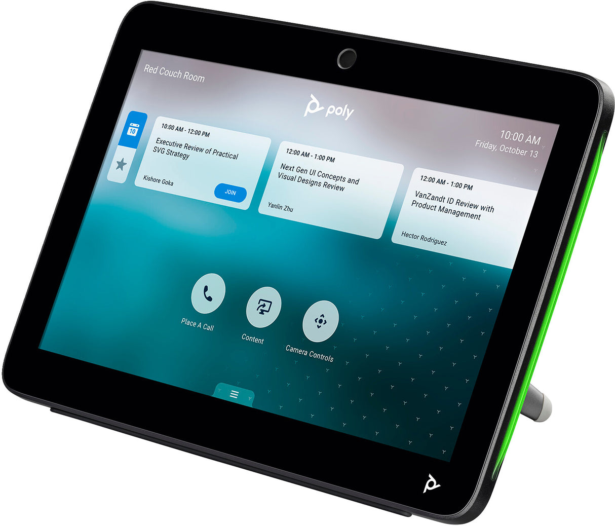 POLY TC10 TOUCH CONTROLLER BLACK