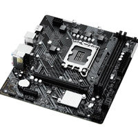 ASRock H610M-H2/M.2 Intel 1700 Socket Motherboard, Micro-ATX, 2x DDR4 Slots, 1x M.2 Socket, GbE LAN, 2x HDMI Port