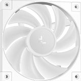 DeepCool LD 240 AIO Liquid CPU Cooler, White, Universal Socket, 240mm Radiator, PWM 2400RPM Cooling Fans, Addressable RGB LED Lighting, Fully Customizable Infinity Mirror Cap Design, Digital Display,