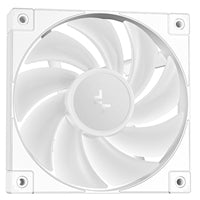 DeepCool LT240 Liquid CPU Cooler, 240mm Radiator, Dual 120mm ARGB Fans, Infinity Mirror Top Cap, Silent Operation, Anti-Leak Tech, White