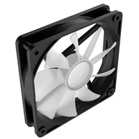 CIT Halo 120mm Infinity ARGB Black 4-Pin PWM High-Performance PC Cooling Fan with Addressable RGB Lighting and Superior Airflow