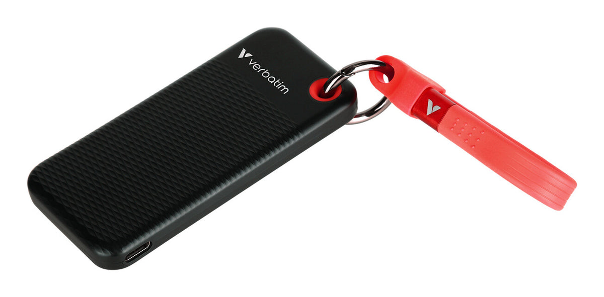 Verbatim Pocket SSD USB 3.2 Gen 2 256GB Black/Red