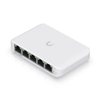 Ubiquiti USW-FLEX-MINI-5 UniFi USW Flex Mini 5 Port Smart Managed POE/USB C Powered Gigabit Network Switch (Five Pack, No PSU)