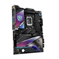 ASRock Z890 NOVA WIFI PHANTOM GAMING Intel 1851 Socket Motherboard, ATX, 4x DDR5 Slots, 6x M.2 Sockets, 3x USB-C Port, Fitted I/O Shield, 2.5GbE LAN, Wi-Fi 7, 1x HDMI Port / 2x USB-C (USB4)