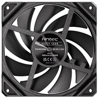 Antec NOVA 120 PWM Fan - High-Performance Cooling with Fluid Dynamic Bearing, Precise Three-Phase Speed Control, Industrial-Grade Metal Construction, and Dustproof Design