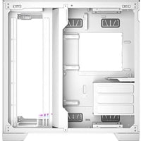 Antec Constellation C8 ARGB Full Tower White Case - Premium Design, Dual Chamber Cooling, Tempered Glass Panels, and Advanced Connectivity