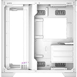 Antec Constellation C8 ARGB Full Tower White Case - Premium Design, Dual Chamber Cooling, Tempered Glass Panels, and Advanced Connectivity