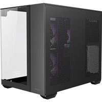 Antec CX600M Trio ARGB Mini Tower Gaming Case, Black, Tempered Glass Panels, Dual Chamber Design, Vertical Cooling, Pre-Installed ARGB Fans, Water Cooling Support,