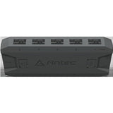 Antec ARGB & Fan Controller - 5 PWM Fan Ports, 5 ARGB LED Ports, SATA Power, Compact Design, 2-Year Warranty